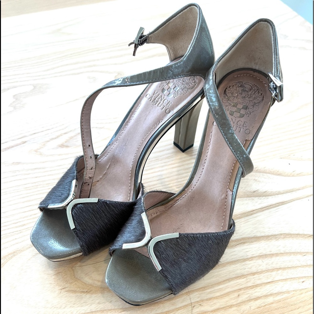 Vince Camuto Gray Sandals